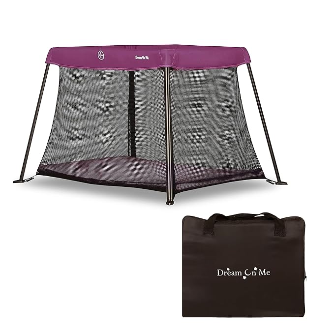 Dream On Me Travel Light Playard | Award-Winning Portable Baby Play Yard & by DreamOnMe