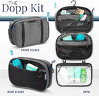 Toiletry Bag Kit Set: Hanging Travel Toiletry Bag + 311 TSA Cosmetic Liquid Bag - Image 4