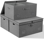 75 Quarts Extra Large Decorative Storage Bins by GraciadecoStorage