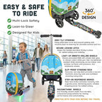 Hardshell Kids Ride-On Luggage - Image 5