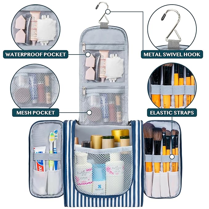PAVILIA Toiletry Bag Travel Bag - Image 2