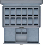 ROTHWELL Luxury Watch Box for 12 Watches – PU Leather Watch Box by RothwellSanFrancisco