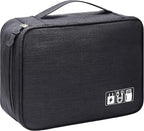 VOCUS Electronics Organizer Travel Cable Organizer Bag by VOCUS