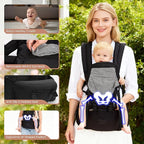 Baby Carrier Newborn to Toddler, 6-in-1 Baby Carrier - Image 6