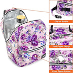 opux Lunch Box for Girls Boys Kids, Insulated Leakproof Lunch Bag, Reusable - Image 4