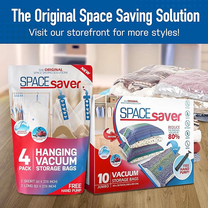 8 Pack Small Vacuum Storage Bags - Image 9