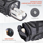 WITZMAN Duffle Bag for Men Nylon Large Gym Weekender Bag - Image 5
