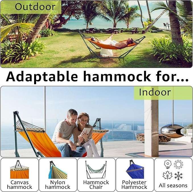 Tranquillo Sturdy Steel Hammock - Image 8