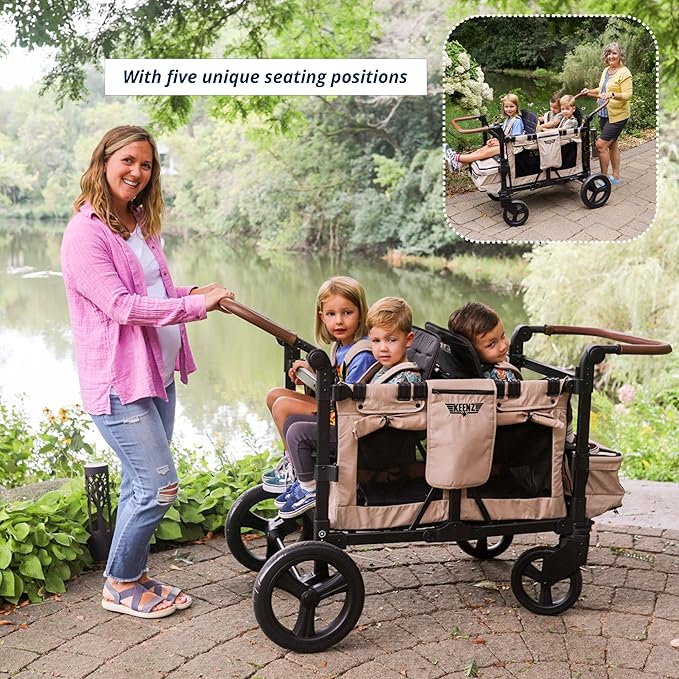 Keenz VYOO Stroller Wagon with Canopy - Image 6