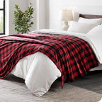 Bare Home Textured Fleece Blanket - Image 2