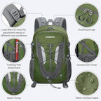 Hiking Backpack 30L Lightweight Travel Daypack Small Day Pack - Image 3