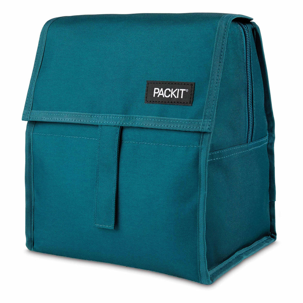 Freezable Lunch Bag (Deep Teal (Pack of 1) / Medium)