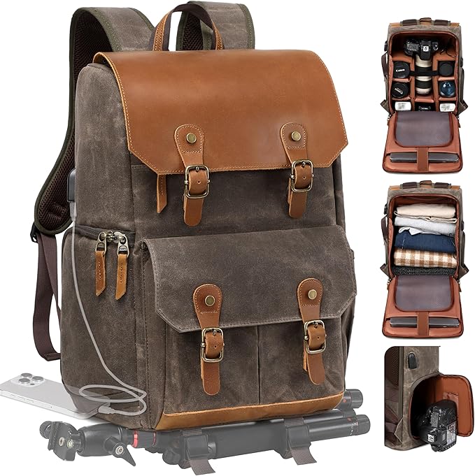 Padwa Lifestyle Coffee Camera Backpack - Image 9
