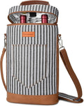 Tirrinia 2 Bottle Wine Gift Tote Carrier by Tirrinia