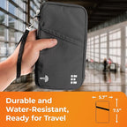 Passport Holder Family up to 6 Passports, Large Passport Wallet and Premium - Image 7