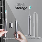 Aquasonic Icon ADA-Accepted Rechargeable Toothbrush | Magnetic Holder & Slim - Image 4