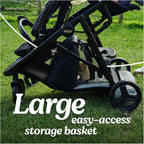 Graco Ready2Grow 2.0 Double Stroller Features Bench Seat and Standing Platform - Image 5