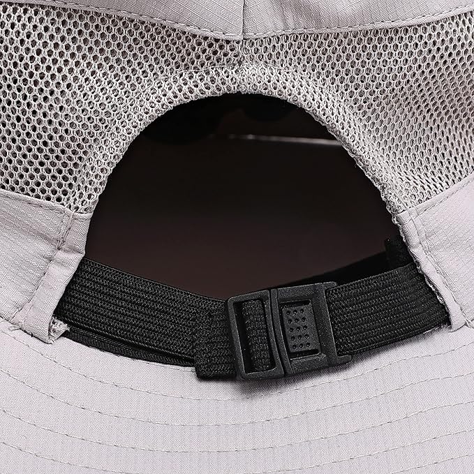Womens Summer Sun Hat Beach Hat Wide Brim Outdoor UV Protection Hat Foldable - Image 8