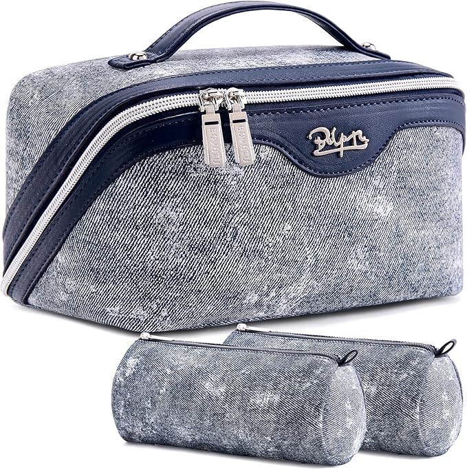 Travel Makeup Bag Cosmetic Bags by BOYATU