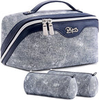 Travel Makeup Bag Cosmetic Bags by BOYATU