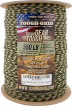 TOUGH-GRID 550 Paracord Rope Nylon Parachute Cord, Made in USA Survival Kit - Image 3