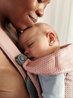 BabyBjörn Baby Carrier Mini, 3D Mesh, Dusty Pink | Newborn Carrier, Easy-to-Use - Image 8