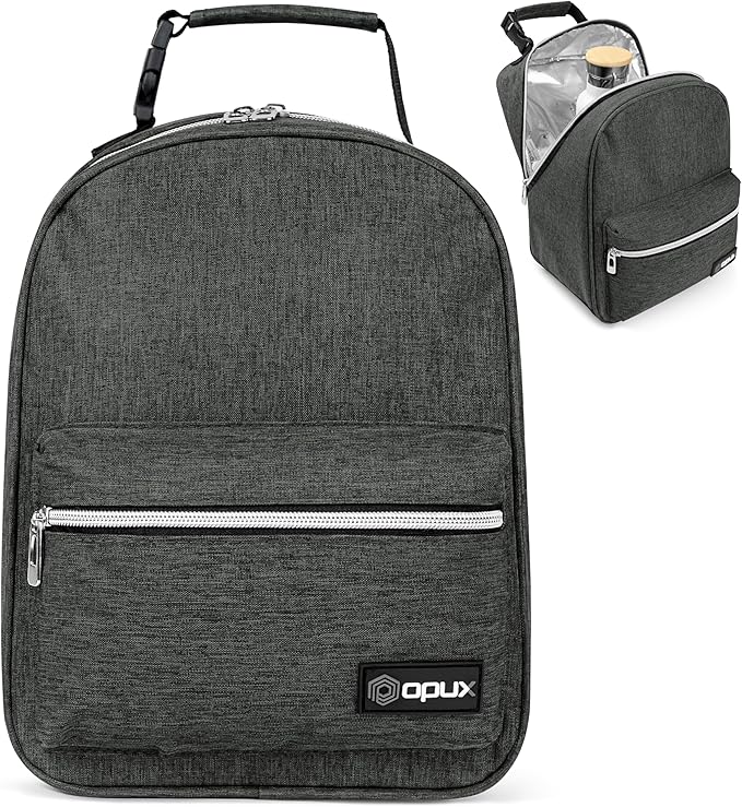 opux Lunch Box for Girls Boys Kids, Insulated Leakproof Lunch Bag, Reusable by OPUX