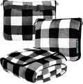 PAVILIA Travel Blanket Pillow, Soft Airplane Blanket 2-in-1 Combo Set, Plane by PAVILIA