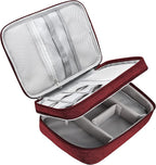 CILLA Electronics Organizer Travel, Travel Cord Organizer Case, Compact by CILLA