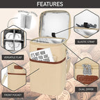 Opux 4 Bottle Insulated Wine Cooler Bag - Image 4