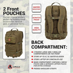 Backpack 40L Large Military 1 to 3 Day Molle Assault Pack Rucksack Army Bag - Image 5