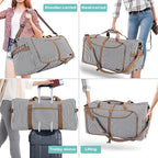 80L Duffle Bag for Travel, Large Foldable Waterproof Travel Duffel Bags - Image 6