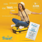 Hand Sanitizing Travel Wipes – 30ct Individually Wrapped | Fresh Citrus Scent - Image 5