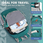 ZOMAKE Lightweight Packable Backpack 30L, Foldable Hiking Backpacks Water - Image 4