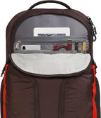 The North Face Surge Commuter Laptop Backpack, Coal Brown/Fiery Red/TNF Black - Image 5