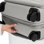 Away Softside Medium Checked Suitcase, 26 Inch Lightweight, Expandable Luggage - Image 8