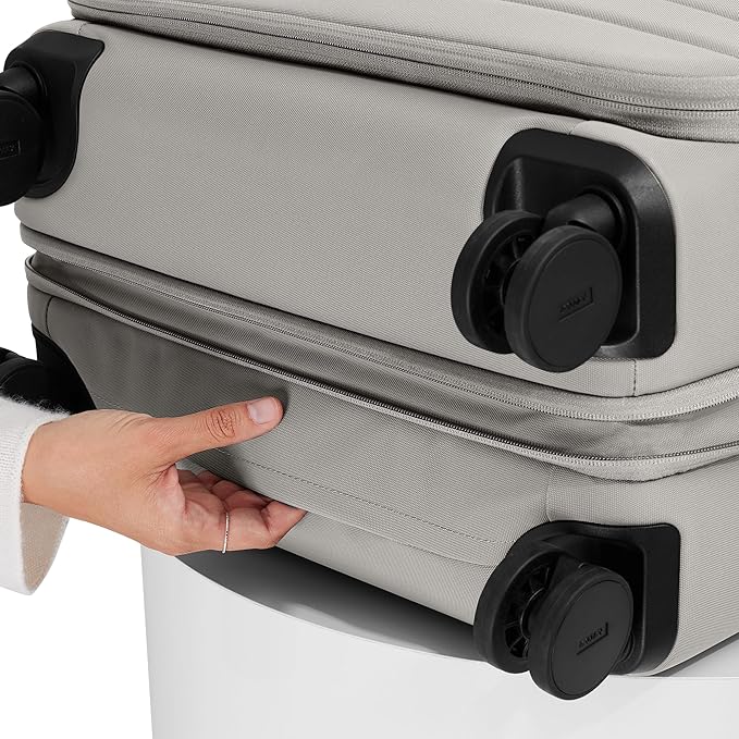 Away Softside Medium Checked Suitcase, 26 Inch Lightweight, Expandable Luggage - Image 8