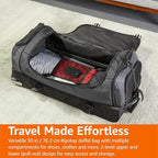 Amazon Basics 30-Inch Large Rolling Duffle Bag - Image 6