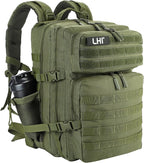 LHI Military Tactical Backpack for Men and Women 45L Army 3 Days Assault Pack by LHI