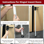 Sliding Door Security Bar, 3 Pack Adjustable Heavy Duty Sliding Door Lock Bar - Image 8