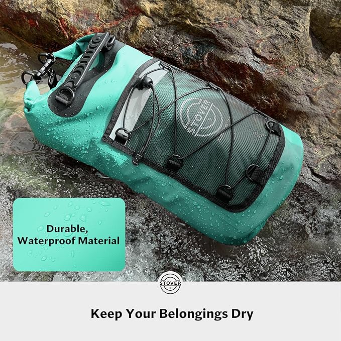 STOVER 5/10/25/30/40/55L Waterproof Backpack- Floating Dry Bag - Image 2