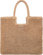 Roxy Women's Beach Tote Bag | Travel | Vacation | Straw | Lightweight | by Roxy