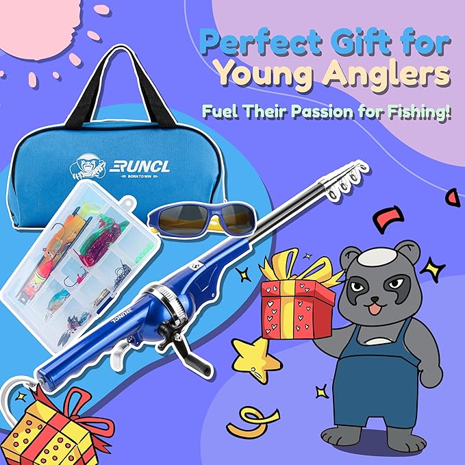 RUNCL Kids Fishing Pole - Image 2