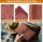 LEATHER VILLAGE Leather Passport Holder Cover – Travel Wallet - Image 5