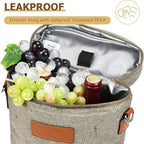 Tirrinia 2 Bottle Wine Gift Tote Carrier - Image 2