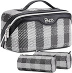 BOYATU Makeup Bag Travel Cosmetic Bag: 3 Pcs Set Portable Make up Bags by BOYATU