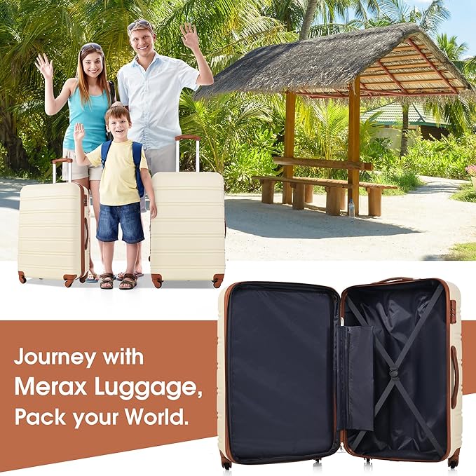 Merax Luggage sets of 13 Piece 16 20 24 28 IN Carry on Luggage sets 4 piece - Image 7