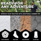 Cascade Mountain Tech Lightweight Aircraft-Grade Aluminum Trekking Poles - Image 5