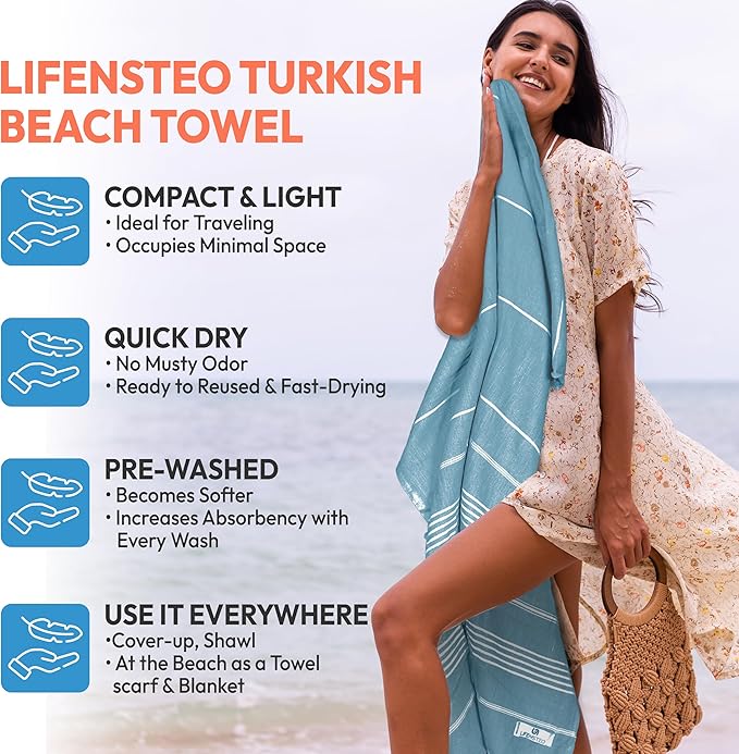 Turkish Beach Towel - Image 3