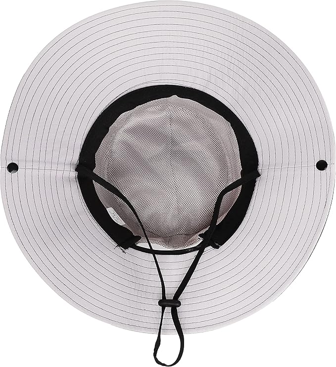 Womens Summer Sun Hat Beach Hat Wide Brim Outdoor UV Protection Hat Foldable - Image 6